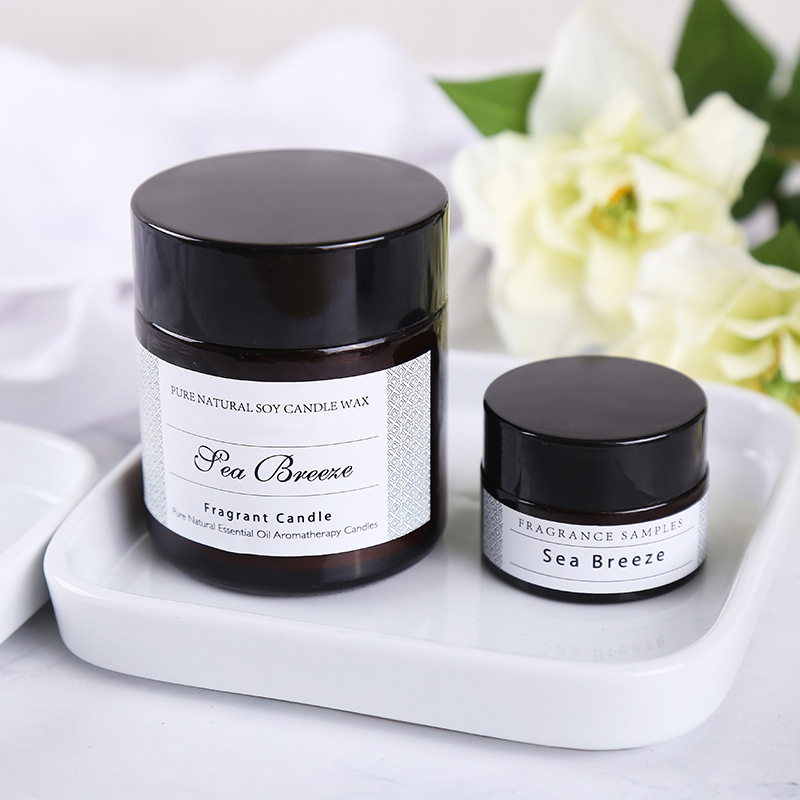 Luxury private label scented candle set USA